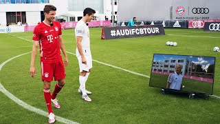 Lewandowski vs Müller  Copy the Penalty Challenge [upl. by Magena662]