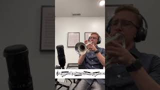 Bosquet Etude No 8 trumpet music classicalmusic practice [upl. by Oznola474]