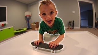 6 YEAR OLD LEARNS TO HANDBOARD [upl. by Analla]