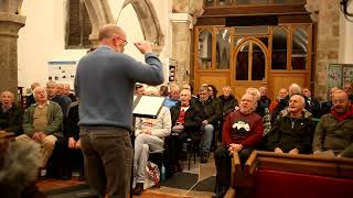 Mousehole Male Voice Choir  Come And Hear The News Christmas Rehearsal [upl. by Rockey]