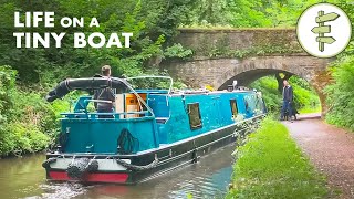 They Sold Their House to Live on a Tiny Narrow Boat FullTime [upl. by Paehpos237]