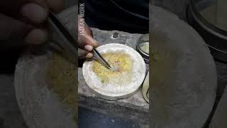 Broken Silver Anklet Soldering Process  Indian Work  Shorts [upl. by Karin648]