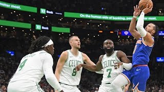 New York Knicks vs Boston Celtics  Full Game Highlights  April 11 202324 NBA Season [upl. by Annahsal]