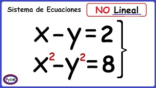 Resolver Sistemas de ecuaciones NO lineales caso 4 [upl. by Llyrehc831]