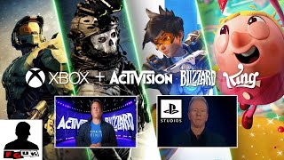 Sony Under Pressure to React to Xbox Activision Xbox Boss Talks Future Call of Duty amp PlayStation [upl. by Sipple946]