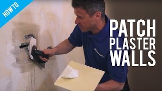 How to Patch Plaster Walls [upl. by Dar958]