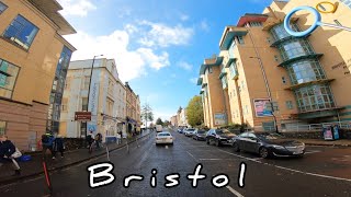 Drive with us 091123 Bristol city in the winter sunshine real time UK GoPro operation cancelled [upl. by Eartnoed]