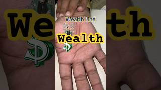 Wealth line palmist palmistry money palmistery palmreading astrology fortunetelling [upl. by Arlinda]