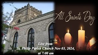 THE TWENTYFOURTH SUNDAY AFTER PENTECOST ALL SAINTS DAY [upl. by Nipahc]