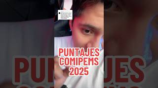 PUNTAJES DE COMIPEMS 2025 comipems examencomipems [upl. by Ewnihc264]