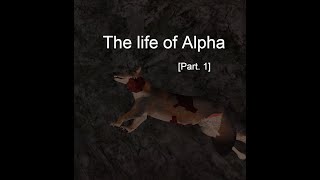 The life of Alpha Part 1   Dire Wolf  Documentary  Cenozoic Survival Testing Branch [upl. by Chet]