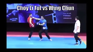 Wing Chun vs Choy Li Fut  Chinese Martial Arts Tested [upl. by Yensehc]