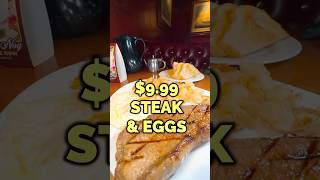 999 STEAK amp EGGS in VEGAS vegas vegas foodcritic shortsfood travelfood casinos vegasfood [upl. by Ehtiaf]