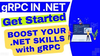 Getting Started with gRPC in NET 8  protobuf service [upl. by Arianna]