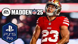 Madden NFL 25 PS5 Pro Gameplay Review Enhanced Ray Tracing [upl. by Everest]