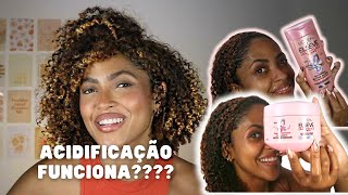 testei o ACIDIFICANTE da linha glycolic gloss de Loreal [upl. by Anaes]