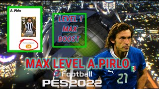 Max Level Legendary APirlo  Efootball Pes 2022 Mobile [upl. by Eiznekam578]