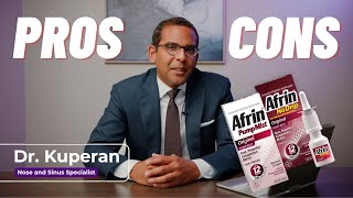 Pros and Cons of Afrin  What is Afrin  Dr Kuperan  Sinus Doctor Houston [upl. by Refinnej]