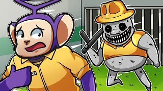 ESCAPE FROM ZOONOMALY PRISON  Tinky Winky Plays Roblox ZOONOMALY PRISON RUN [upl. by Dimitri644]