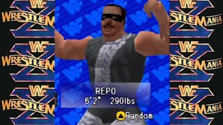 Repo Man entrance and theme  WWF WrestleMania X by GM Spectre Nintendo 64 [upl. by Tuinenga]