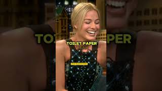 MARGOT ROBBIE got caught red handed by paparazzi 😨😂👏margotrobbie shortsfeed shorts entertainment [upl. by Asyla]