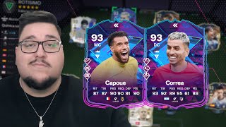 CORREA 93 amp CAPOUE 93 FLASHBACK TOTS REVIEW  EA FC 24 ULTIMATE TEAM [upl. by Assiren]