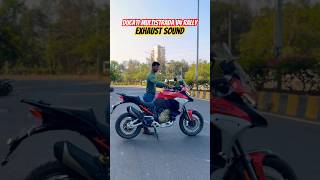 Ducati Multistrada V4 Rally Exhaust Sound  BikeWale shorts multistradav4rally [upl. by Emsmus532]