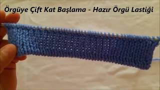 Hazır Lastik Başlama ❤ Çift Lastik ❤Tekstil Tipi Lastik Nasıl Yapılır ❤ How to [upl. by Wilen]