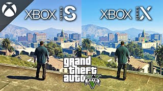 GTA V NEXT GEN  🔥 Xbox Series S vs Xbox Series X 🔥  Comparación 2024 🎮 [upl. by Annasor]