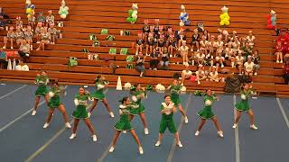 Konawaena High Cheer CoEd 2nd Cheer Competition 20242025 [upl. by Nodab821]