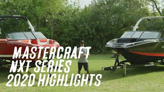 2020 MasterCraft NXT Series  PRODUCT WALKTHROUGH [upl. by Dnaltroc984]