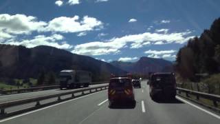 Time lapse over the Brenner Pass [upl. by Hull]