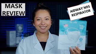 AidWay N95 Respirator Amazon Mask Review Using NIOSH N95 Testing Standard [upl. by Cherish]