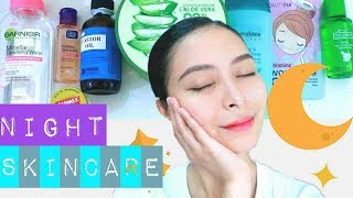 MY TIPID NIGHT TIME SKINCARE ROUTINE PHILIPPINES l KATH MELENDEZ [upl. by Atrim]