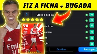 Como BUGAR o TROSSARD da Lojinha e fazer MELHOR FICHA no efootball 2024 mobile [upl. by Earahs]