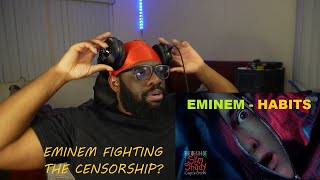 Eminem  Habits Reaction  The Death of Slim Shady album [upl. by Noswad]