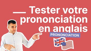 Testez Votre Prononciation en Anglais Niveau Intermédiaire  Correction Immédiate [upl. by Taft302]