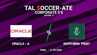 TAL  BLR  Corporate 5s  Edition  6  Final  Oracle  A vs Northern Trust  2192024 [upl. by Resiak279]