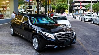 MercedesMaybach S600 Guard VR10  El blindado civil mas seguro del mundo  Ciudad de México [upl. by Bosson]