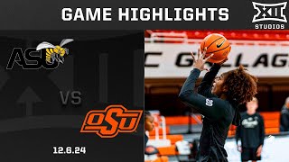 Alabama State vs Oklahoma State Game Highlights  202425 Big 12 Women’s Basketball [upl. by Godden7]