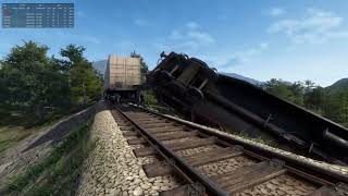 Derail Valley  First Derailment [upl. by Ynes]