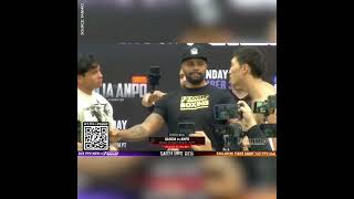 Ryan Garcia vs Anpo faceoff [upl. by Alag]