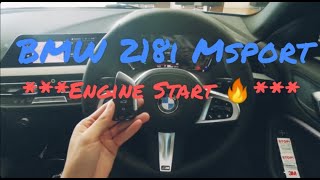 2020 BMW 218i Msport ENGINE START 🔥 [upl. by Nov]