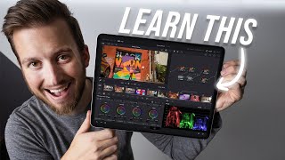 How To Use DaVinci Resolve For iPad For Beginners [upl. by Hnahk]