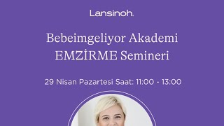 Lansinoh ile Emzirme Semineri [upl. by Ellives]