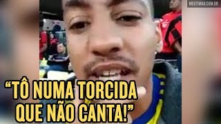 TORCEDOR DO FLAMENGO FALANDO SOBRE A TORCIDA DO CORINTHIANS [upl. by Faustina531]