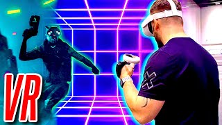 ROOM SCALE VR IS BRILLIANT  Space Pirate Arena DX Oculus Quest 2 [upl. by Richart]