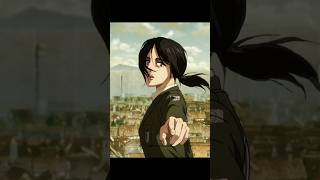 PIECK FINGER  THE CART TITAN   AOT  4K anime edit aot fyp shorts feedshorts 4k [upl. by Kellia]