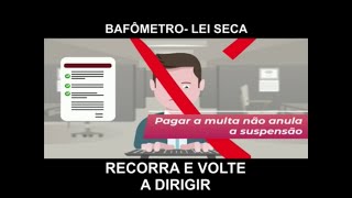 Recurso Multa bafÃ´metro  Defesa contra a multa da Lei Seca  Mister Multas Manaus Amazonas [upl. by Annayt331]