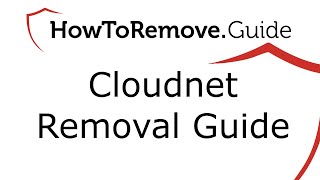 How to Uninstall Cloudnet Virus [upl. by Demeter]